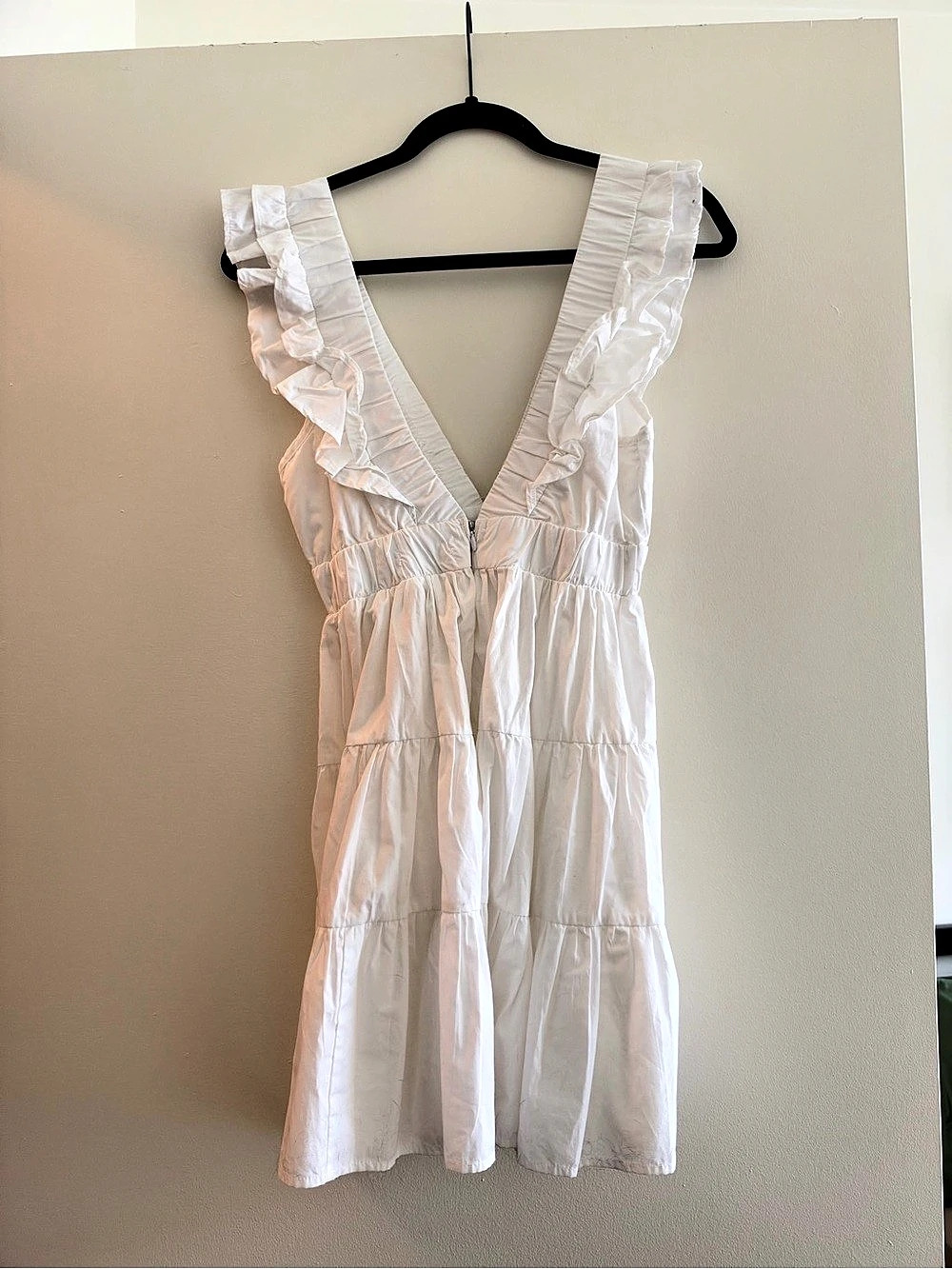 Abercrombie white mini dress